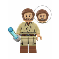 Мини-фигурка Оби-Ван Кеноби с мечом Звездные войны 2005 Star Wars (подвижная, 4,5 см)