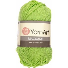 Пряжа YarnArt Macrame салатовый (150), 100%полиэстер, 130м, 90г, 5шт