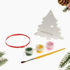 Набор для раскраски Елка 15х10,5х4см Китай