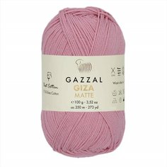 Пряжа Gazzal Giza Matte 2x(100г, 250м) 100% хлопок, 5596