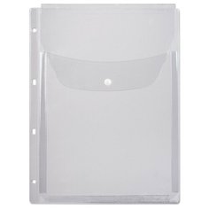 Папка-конверт на кнопке Attache А4, 180мкм, 200л, 1/5шт. 2308 ДПС 1219281 Dp Skanc