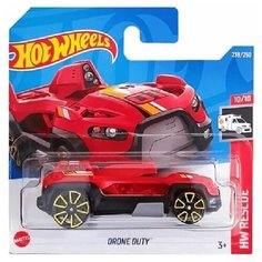 Машинка Hot Wheels коллекционная (оригинал) DRONE DUTY красный