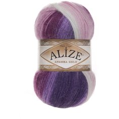 Пряжа Alize Angora Gold Batik, 20 % шерсть, 80 % акрил, 100 г, 550 м, 1 шт., 2630 секционный