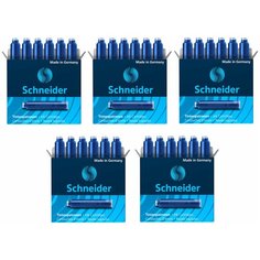 Картриджи чернильные Schneider кобальтовый синий, 6шт, картонная коробка, арт. 6603 (5 коробок)