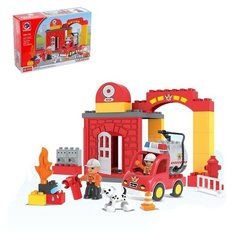 Конструктор «Пожарная станция», 35 деталей Kids Home Toys