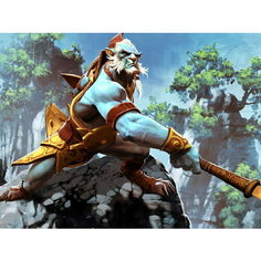 Плакат, постер на бумаге Dota 2: Phantom Lancer/Дота 2: Фантом Лансер/игровые/игра/компьютерные герои персонажи. Размер 21 на 30 см