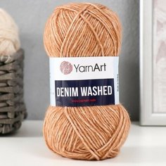 YarnArt Пряжа "Denim Washed" 30% акрил 70% хлопок 130м/50гр (926 темн. беж)