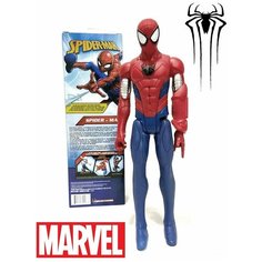 Фигурка Человек Паук 28 см подвижная / Marvel Spider-Man legend Нет бренда