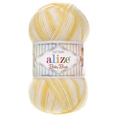 Пряжа Alize Baby Best Batik, 90 % акрил, 10 % бамбук, 100 г, 240 м, 5 шт., 6661 