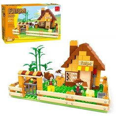 KEYIXING Конструктор «Ферма», 243 детали