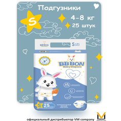 Подгузники детские BB BON Baby Diapers "S"