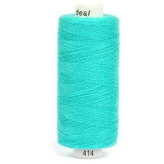 Нитки бытовые IDEAL, толщина 40/2, полиэстер 100%, 366м, цвет 414 мятный
