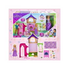 Кукла Игровой набор Disney Princess с куклой "Замок Рапунцель" Mattel
