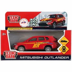 Металлическая инерционная машина - Mitsubishi Outlander Sport, цвет красный, Outlander-Sport1 Технопарк