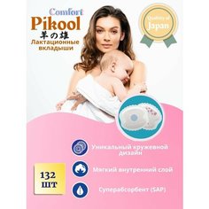 Прокладки лактационные для груди 132 шт. Pikool