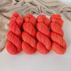 Пряжа ручного окрашивания Wonder Yarn "Лисичка"