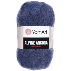 Пряжа Yarnart Alpine angora джинс (338), 20%шерсть/80% акрил, 150м, 150г, 2шт