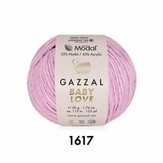 Пряжа Baby Love Gazzal (1617), 50 г, 115 м, 55% модал, 45% акрил (2 шт.)