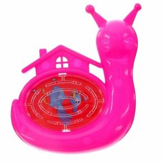 Головоломка-пинбол Улитка, цвета микс 12 шт Китай