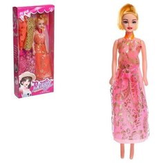 Кукла-модель Лера с набором платьев, микс Китай