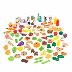 Набор еды "Вкусное удовольствие", 115 элементов 63330_KE Kid Kraft