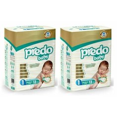 Predo Baby Подгузники для младенцев 2-5кг 13шт 2уп