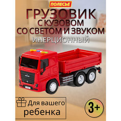 Инерционный грузовик со светом и звуком Полесье