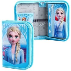 Disney Пенал 1 секция откидной карман и космет 140*210 ткань Холодное сердце