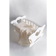 Кроватка-колыбель для кукол до 45 см S.Neba.Dolls