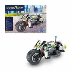 Конструктор/Игрушка Goodyear полицейский мотоцикл