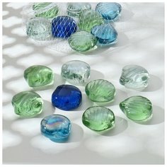 Декор стекло "Ракушка" (250 гр) микс Noname