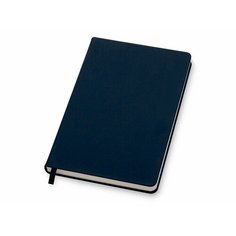 Бизнес-блокнот С3 софт-тач с магнитом, твердая обложка, 128 листов, темно-синий Yoogift