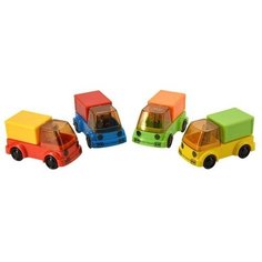 Точилка 1 отверстие с контейнером FUNSHARP "Грузовик", микс Bruno Visconti