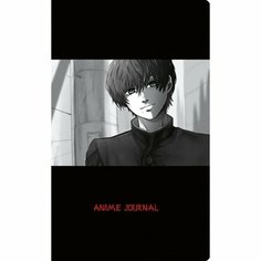 Alpha-Trend Записная книжка А5, 80 листов "Аниме", твёрдая обложка, матовая ламинация, выборочный УФ-лак, блок 65г/м2 Альфа Тренд