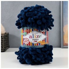 Пряжа "Puffy fine" 100% микрополиэстер 14,5м/100г (93), 1шт Alize