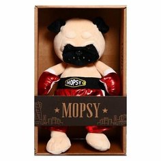 Мягкая игрушка "Мопс Мопси боксёр", 20 см Pro Market