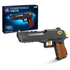Конструктор Оружие Техно DESERT EAGLE, 360 деталей Kazi