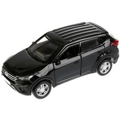 Машина металлическая Hyundai Creta 12 см, открываются двери и багажник, инерционная Технопарк