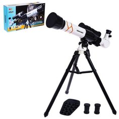 Телескоп детский «Юный астроном», с держателем для телефона Noname