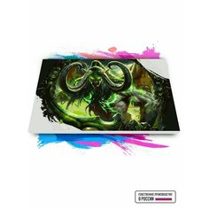 Картина по номерам на холсте WOW Иллидан, 80 х 120 см Красиво Красим