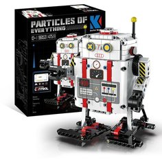 Конструктор FAT WHITE WALKING ROBOT на радиоуправлении / 475 деталей Denco.Store