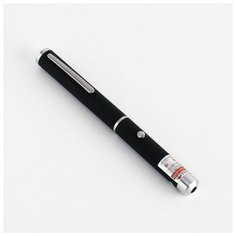 Лазерная указка, дальность 500 м, 405 нм, 2 ААА, фиолетовый луч, 15.5 х 1.4 см NO Name
