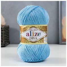 Пряжа "Diva" 100процентов микрофибра 350м/100гр (350) Alize