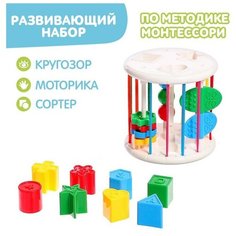Развивающий набор «Забавный сортер», 8 элементов Без бренда