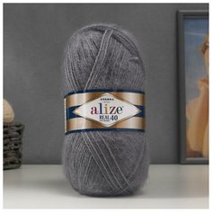 Пряжа "Angora real 40" 60% акрил, 40% шерсть 430м/100гр (87) Alize