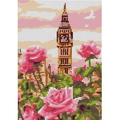 Алмазная мозаика, 21 × 30 см (полное заполнение) «Весенний Лондон» Lori
