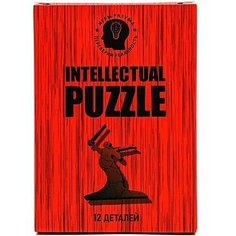 Пазл Головоломка IQ Intellectual Puzzle "Скульптура" Красный Cccstore