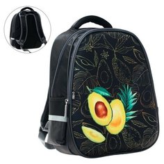 Рюкзак каркасный школьный Calligrata Avocado style, 39 х 30 х 14 см