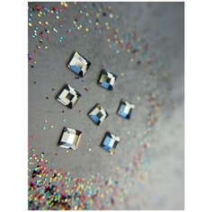 Стразы клеевые Swarovski Crystal, 4*4, мм, кристалл, 15 шт.