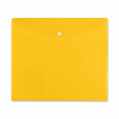 Expert Complete Premier Папка-конверт для тетрадей с кнопкой A5+ 180 мкм 20 шт. желтый 210409